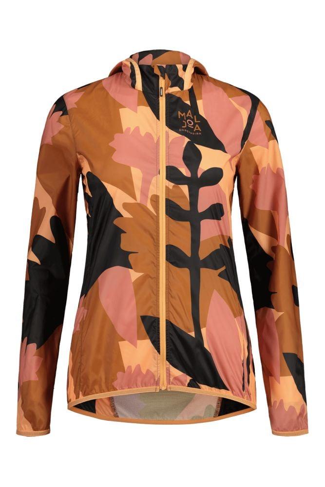 Maloja NelkenwurzM. Trail Running Jacket - Liquid-Life #Wähle Deine Farbe_Honey Pastel Leaves