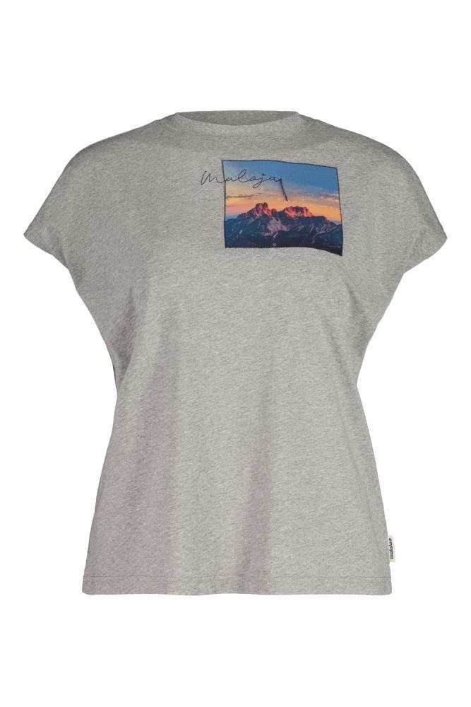 Maloja SalurnM. Organic Cotton Tee - Liquid-Life #Wähle Deine Farbe_grey melange