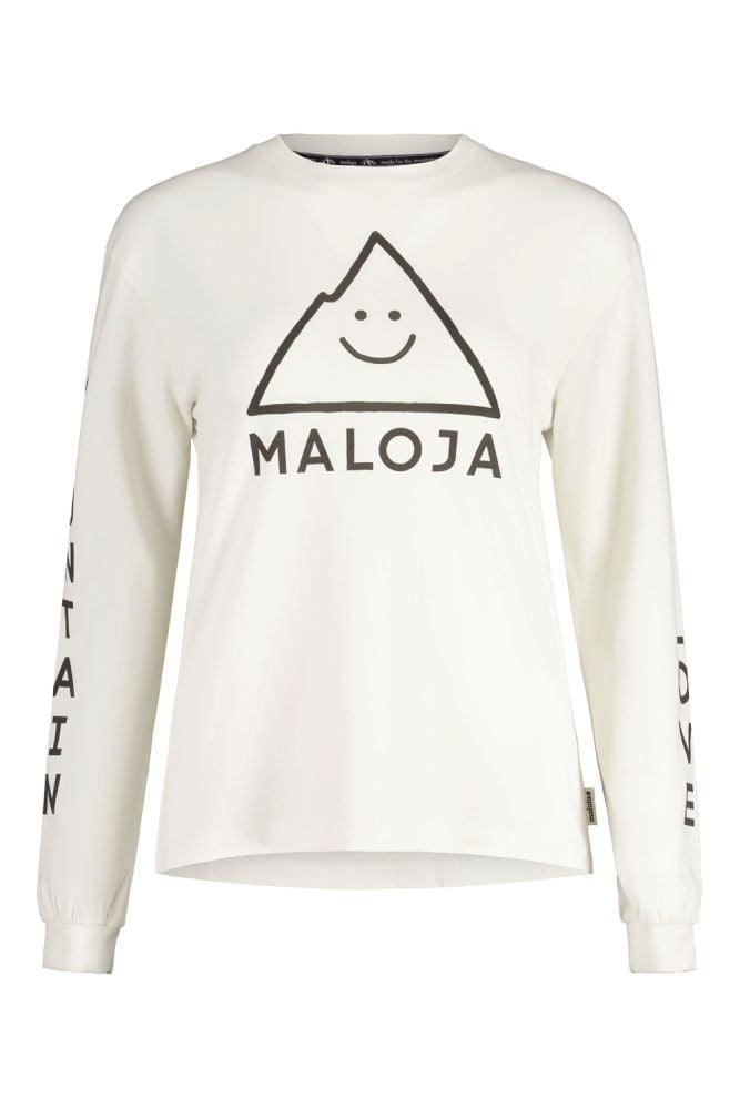 Maloja SanoM. Organic Cotton Longsleeve - Liquid-Life #Wähle Deine Farbe_Glacier