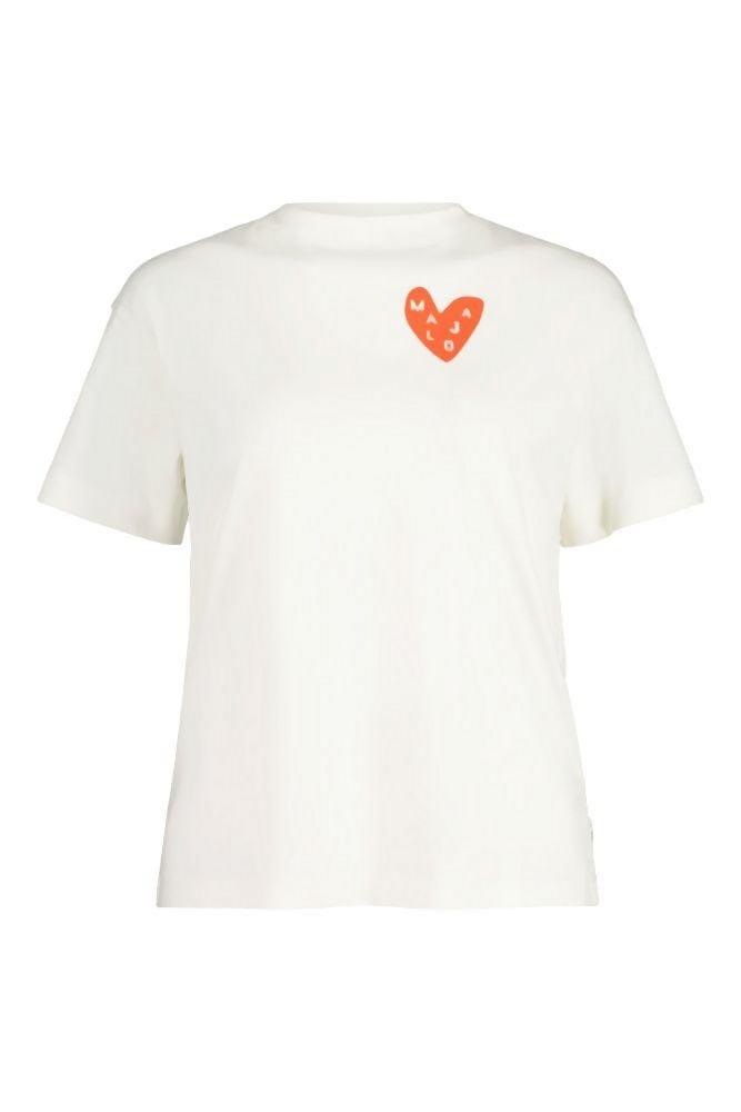 Maloja TriglavM. Organic Cotton Tee - Liquid-Life #Wähle Deine Farbe_Glacier Milk