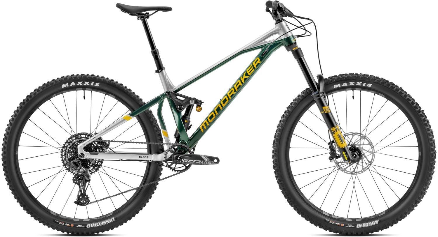 Mondraker Superfoxy R Gloss British Green / Silver / Yellow 2023 - Liquid-Life