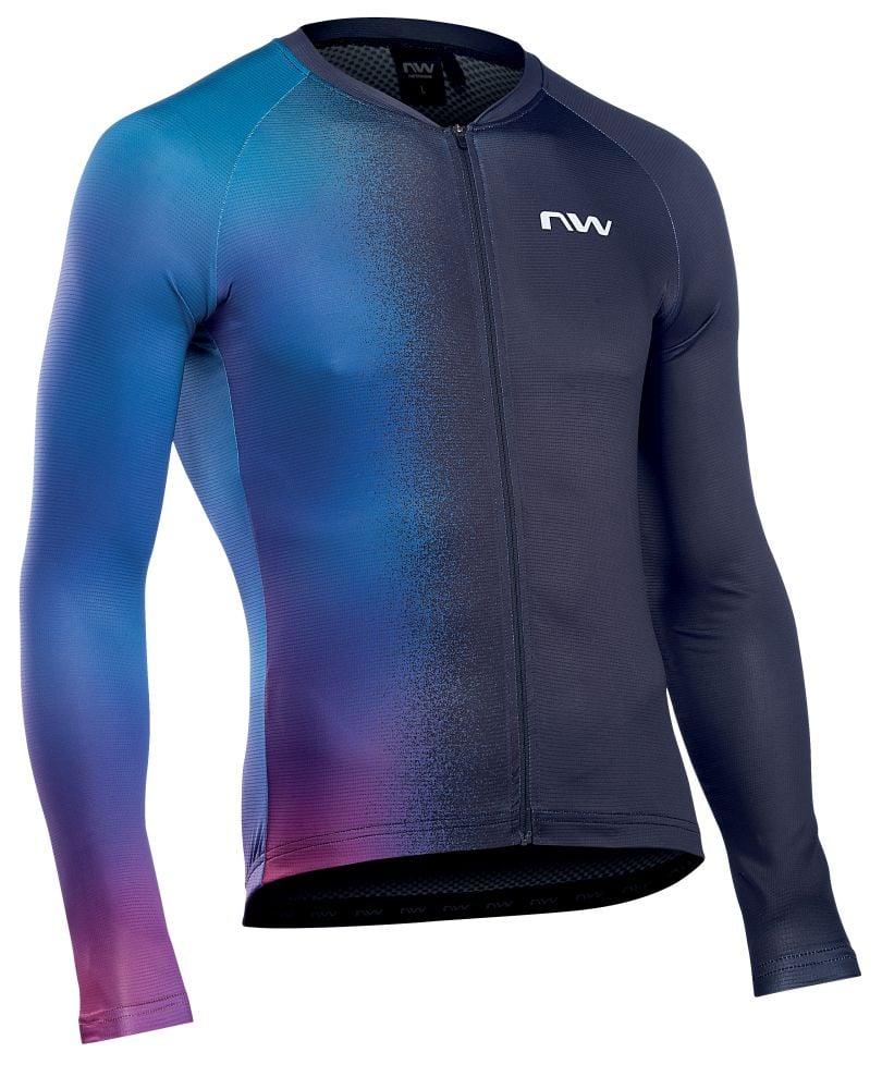 Northwave Blade Jersey Long Sleeve - Liquid-Life #Wähle Deine Farbe_Black/Iridescent