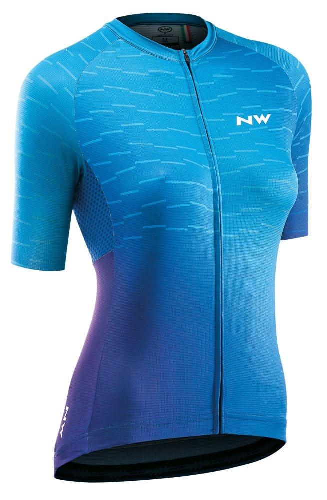 Northwave Blade Woman Jersey Short Sleeve - Liquid-Life #Wähle Deine Farbe_Purple Blue
