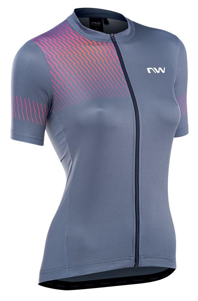 Northwave Origin Woman Jersey SS - Liquid-Life #Wähle Deine Farbe_Dark Grey/Past