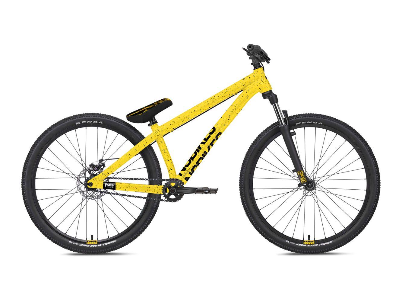 NS Bikes Zircus 26" yellow splash 2023 - Liquid-Life