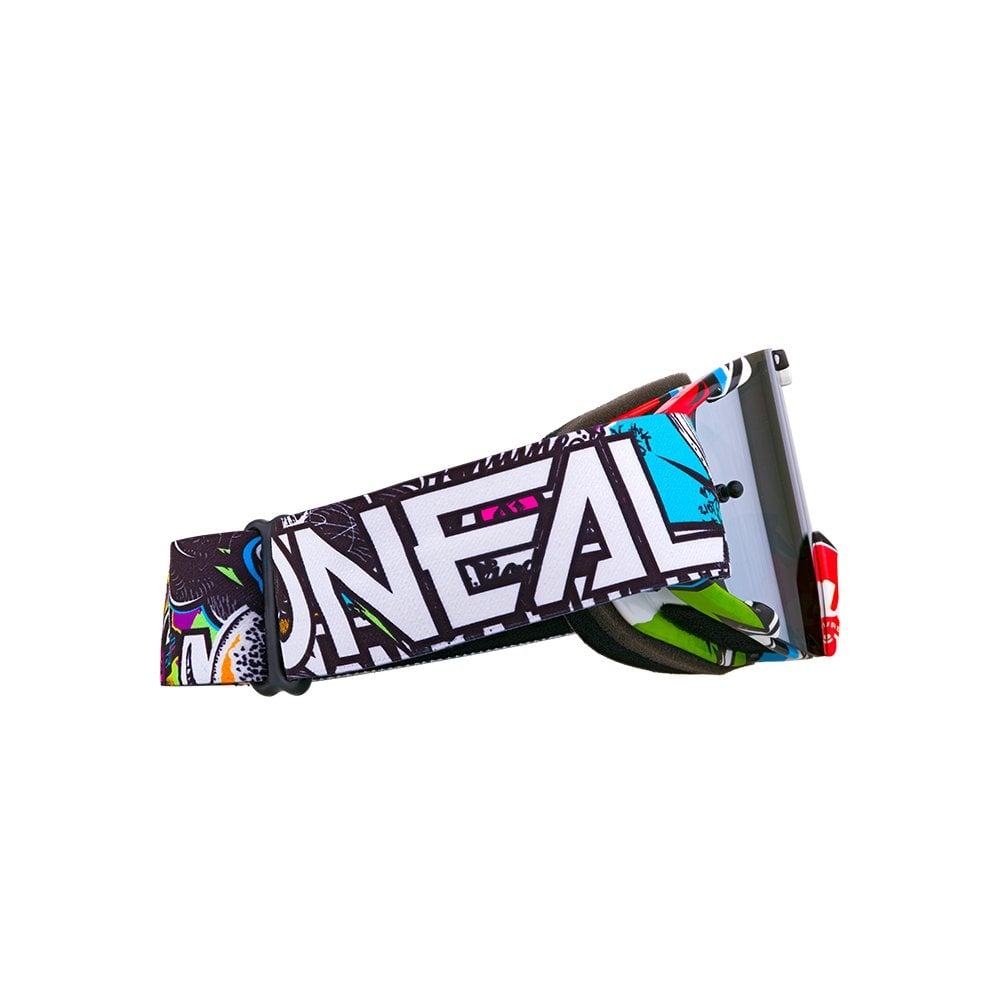 O'Neal B-30 Youth Goggle CRANK - Liquid-Life #Wähle Deine Farbe_multi - silver mirror