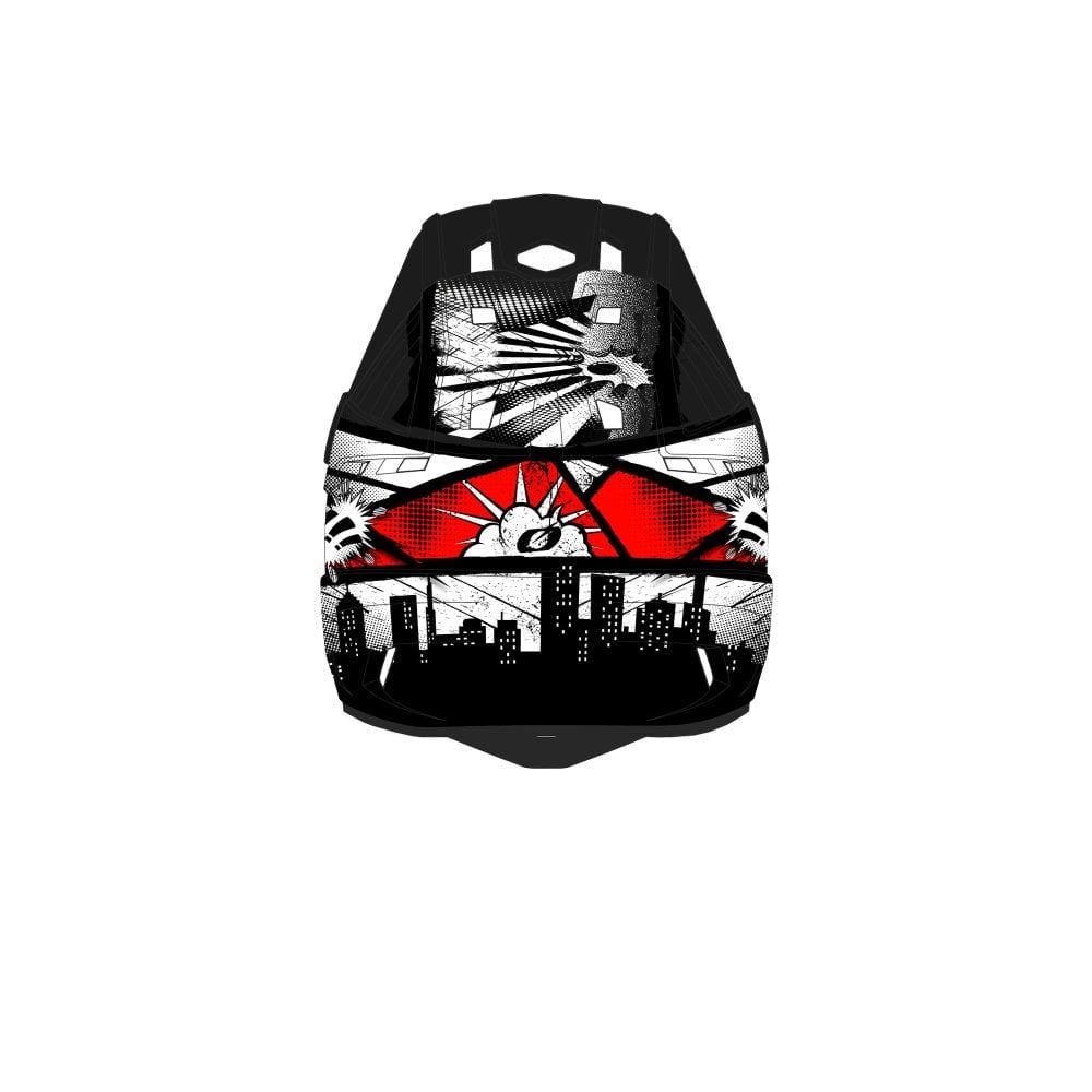 O'Neal Backflip Helmet Boom - Liquid-Life #Wähle Deine Farbe_black/white