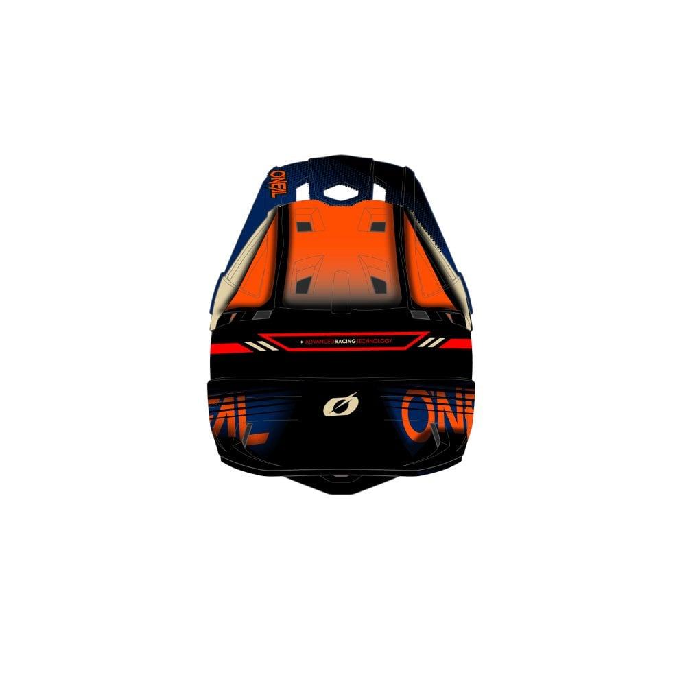 O'Neal Backflip Helmet Eclipse - Liquid-Life #Wähle Deine Farbe_orange/blue