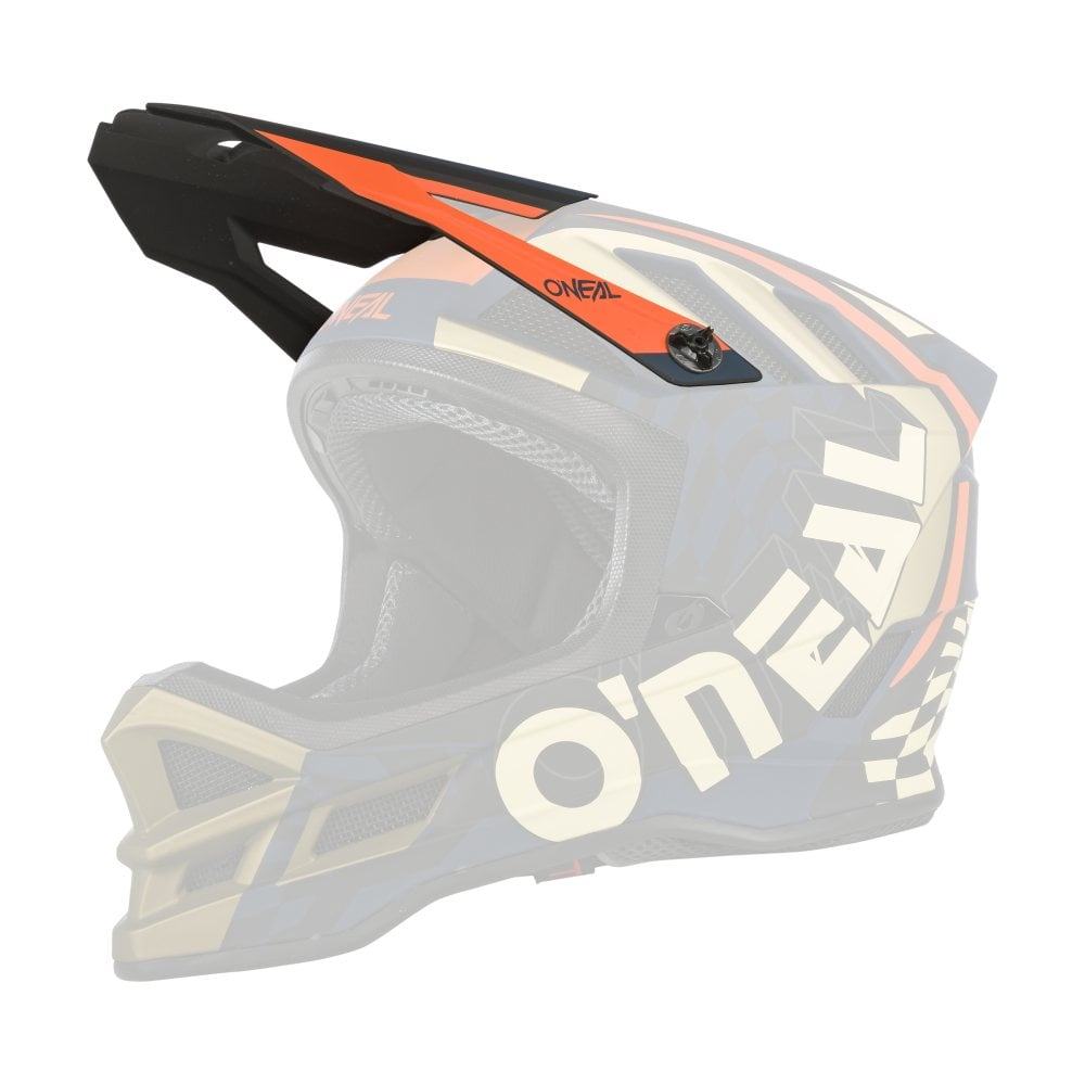 O'Neal Blade Polyacrylite Helmet - Liquid-Life #Wähle Deine Farbe_Zyphr blue/orange