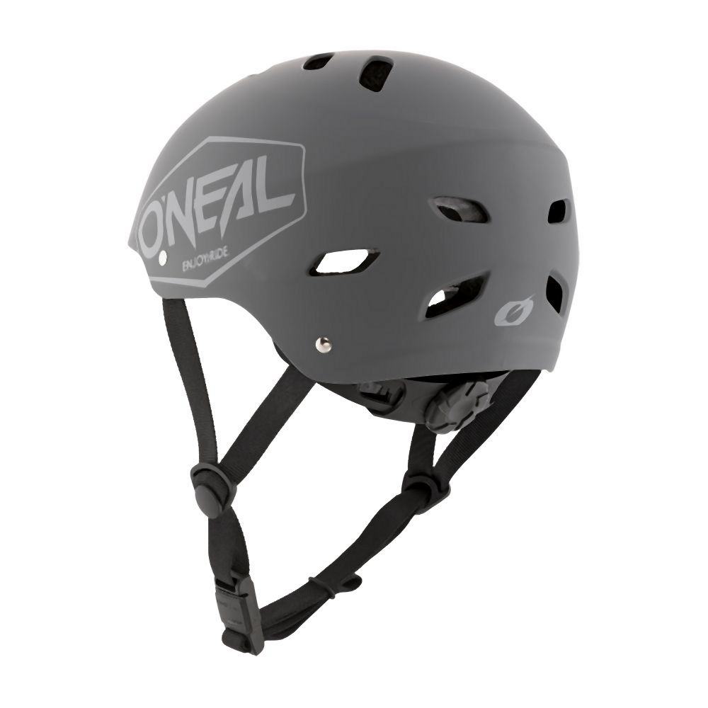 O'Neal Dirt Lid Youth Helmet Plain - Liquid-Life #Wähle Deine Farbe_Plain gray