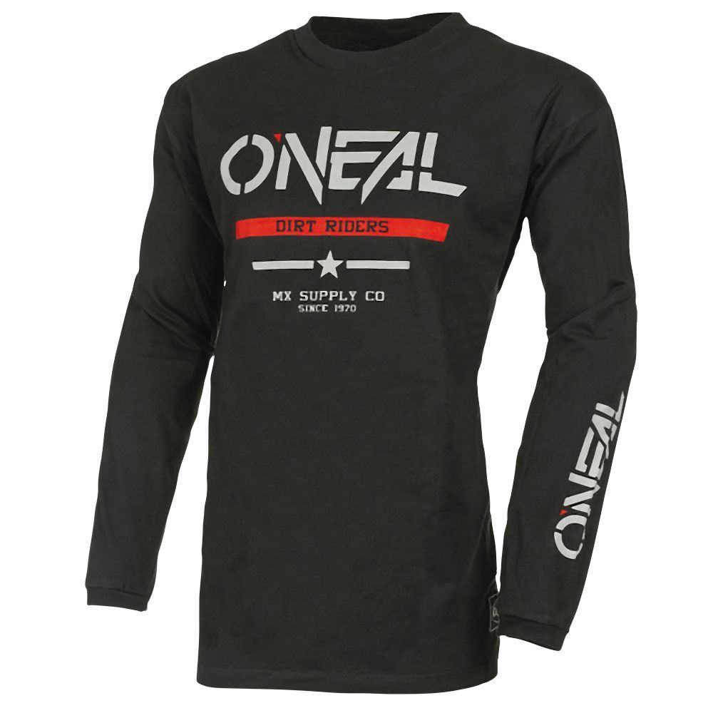 O'Neal Element Cotton Jersey Squadron V.22 - Liquid-Life #Wähle Deine Farbe_black/gray