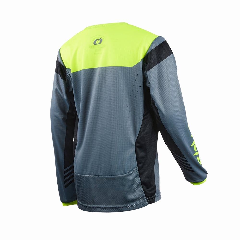O'Neal Element FR Youth Jersey Hybrid - Liquid-Life #Wähle Deine Farbe_gray/neon yellow