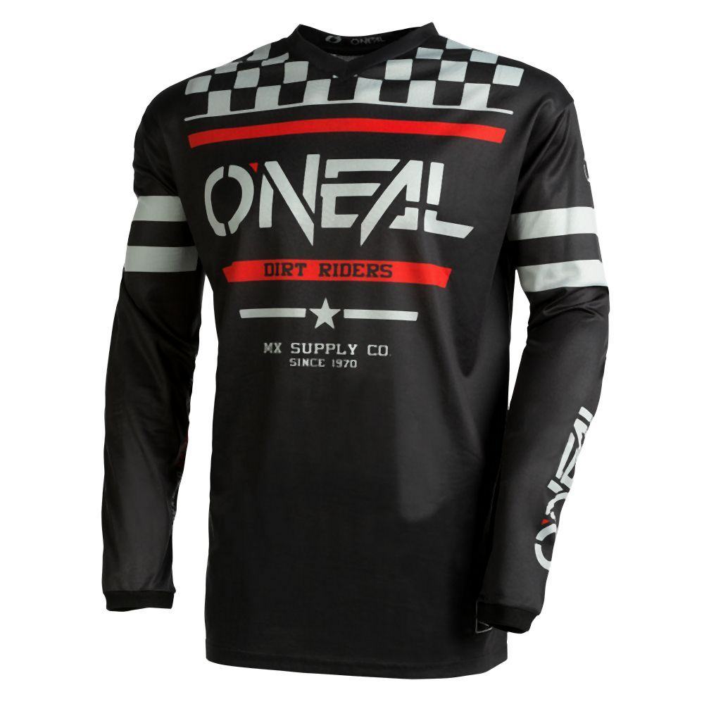 O'Neal Element Jersey Squadron V.22 - Liquid-Life #Wähle Deine Farbe_black/gray
