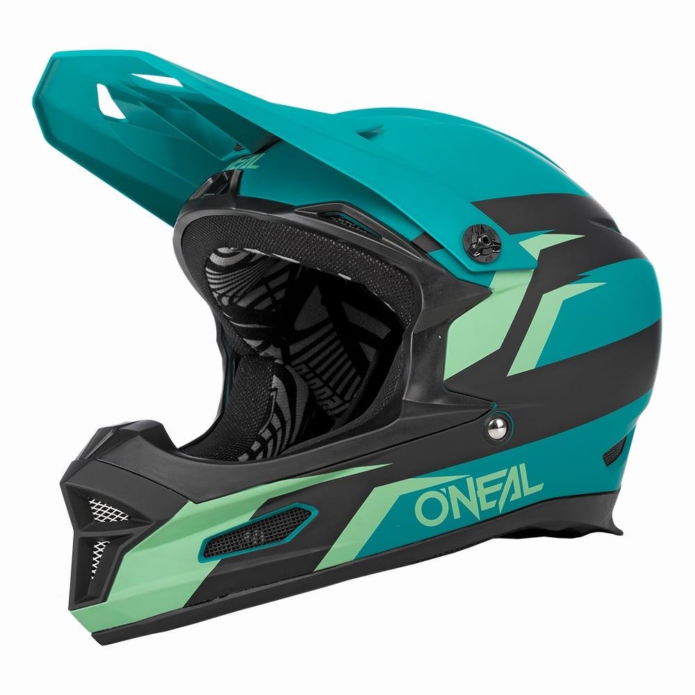 O'Neal Fury Helmet Stage - Liquid-Life #Wähle Deine Farbe_black/teal