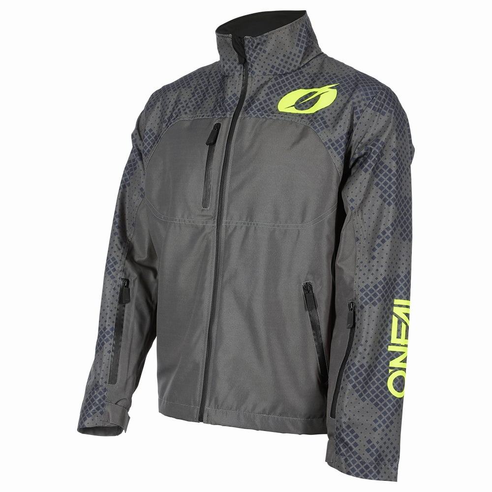 O'Neal Shore Rain Jacket - Liquid-Life #Wähle Deine Farbe_gray/neon yellow
