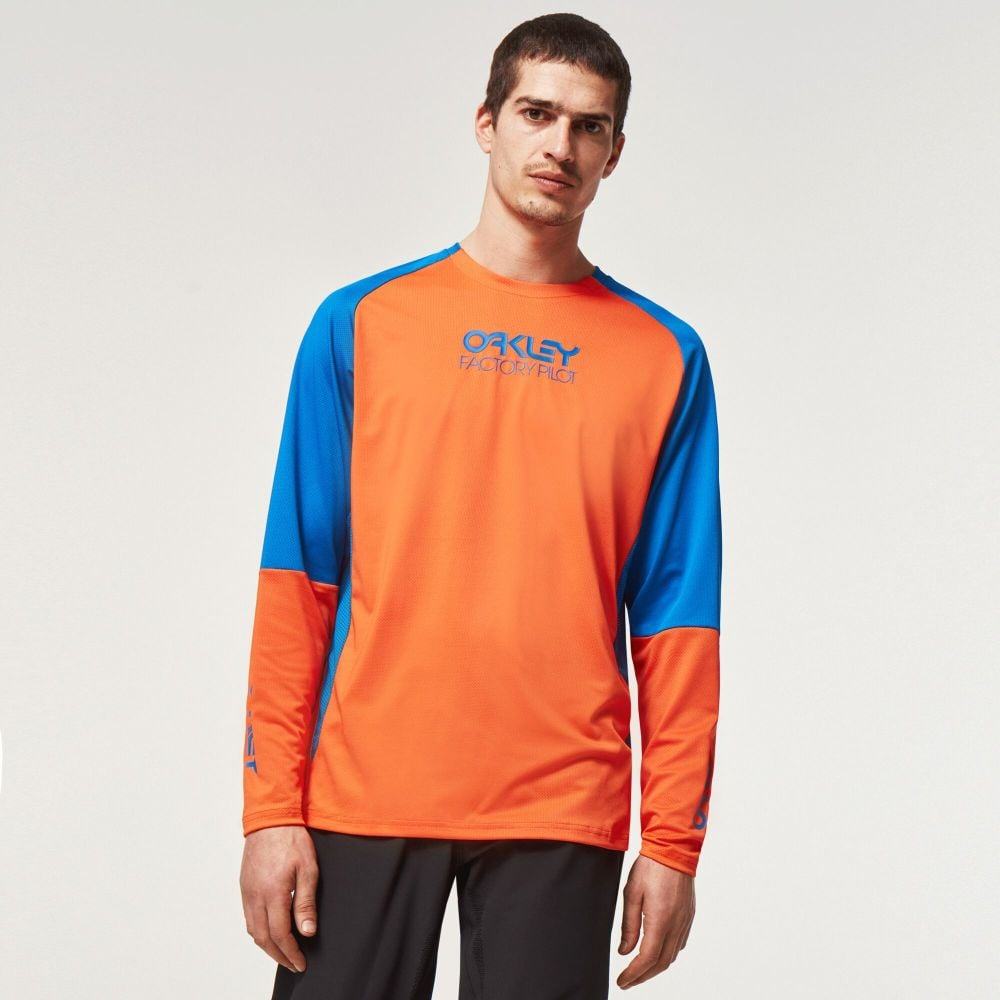 Oakley Factory Pilot MTB LS Jersey - Liquid-Life #Wähle Deine Farbe_Scarlet Ibis