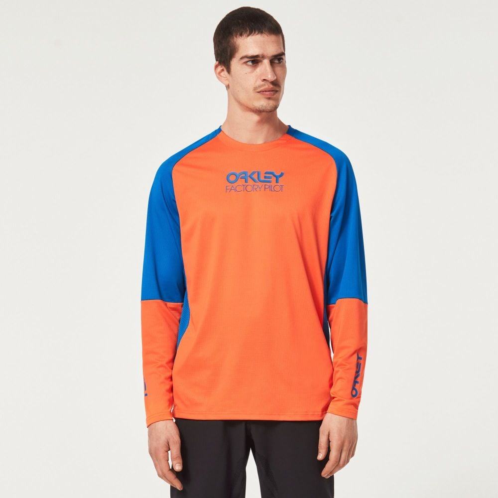 Oakley Factory Pilot MTB LS Jersey - Liquid-Life #Wähle Deine Farbe_Scarlet Ibis