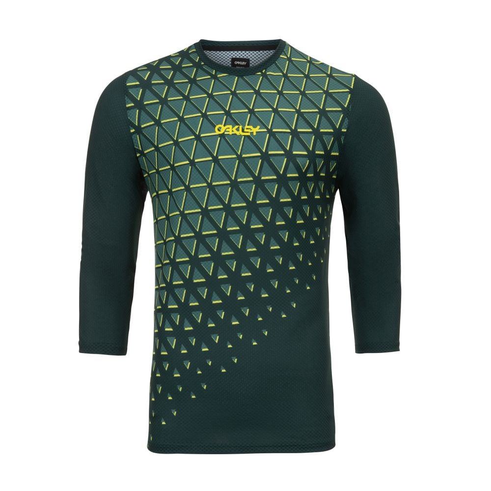 Oakley Flow 3/4 Jersey - Liquid-Life #Wähle Deine Farbe_Hunter Green