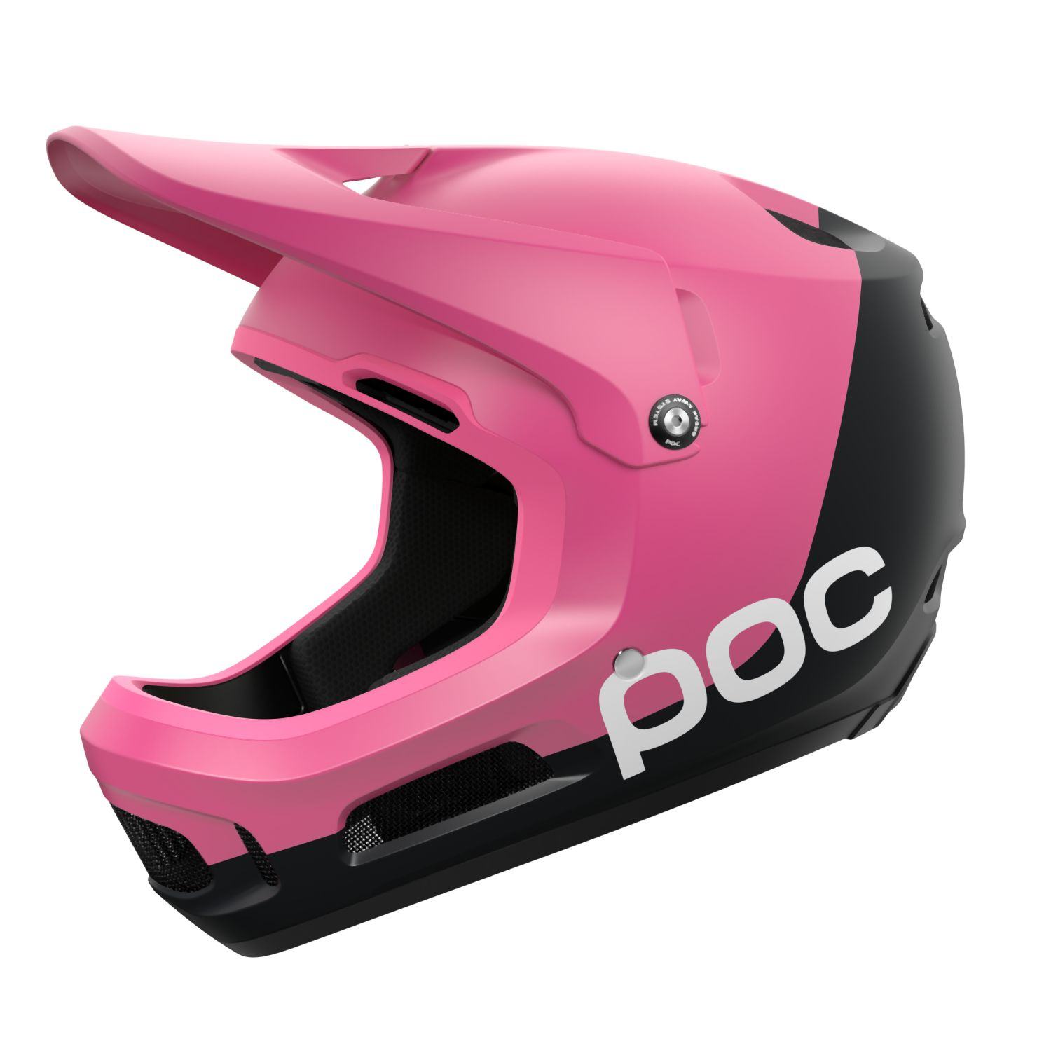 POC Coron Air MIPS Actinium - Liquid-Life #Wähle Deine Farbe_Pink/Uranium Black Matt
