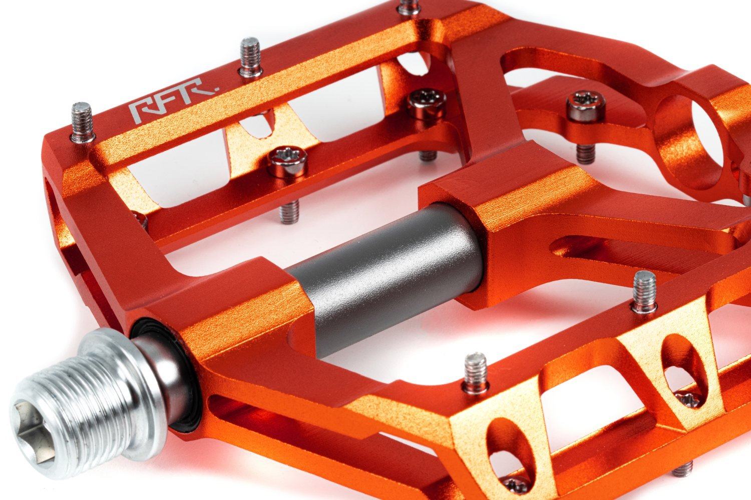 RFR Pedale Flat SLT 2.0 - Liquid-Life #Wähle Deine Farbe_grey´n´orange