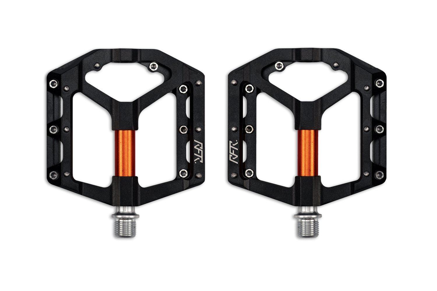 RFR Pedale Flat SLT 2.0 - Liquid-Life #Wähle Deine Farbe_black´n´orange