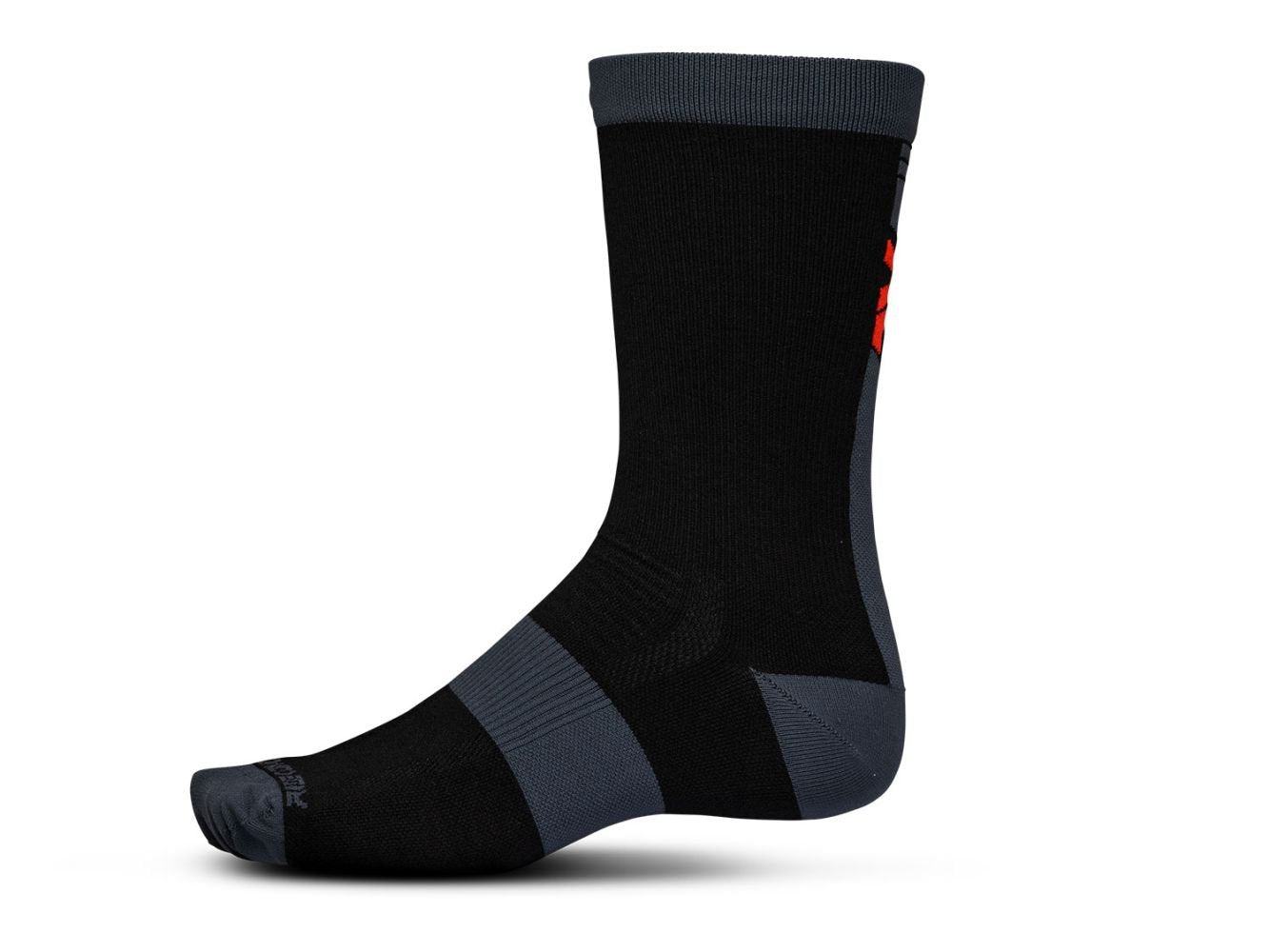 Ride Concepts Mullet Merino Socks - Liquid-Life #Wähle Deine Farbe_black/red