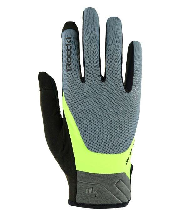 Roeckl Mori 2 - Liquid-Life #Wähle Deine Farbe_hurricane grey/fluo yellow