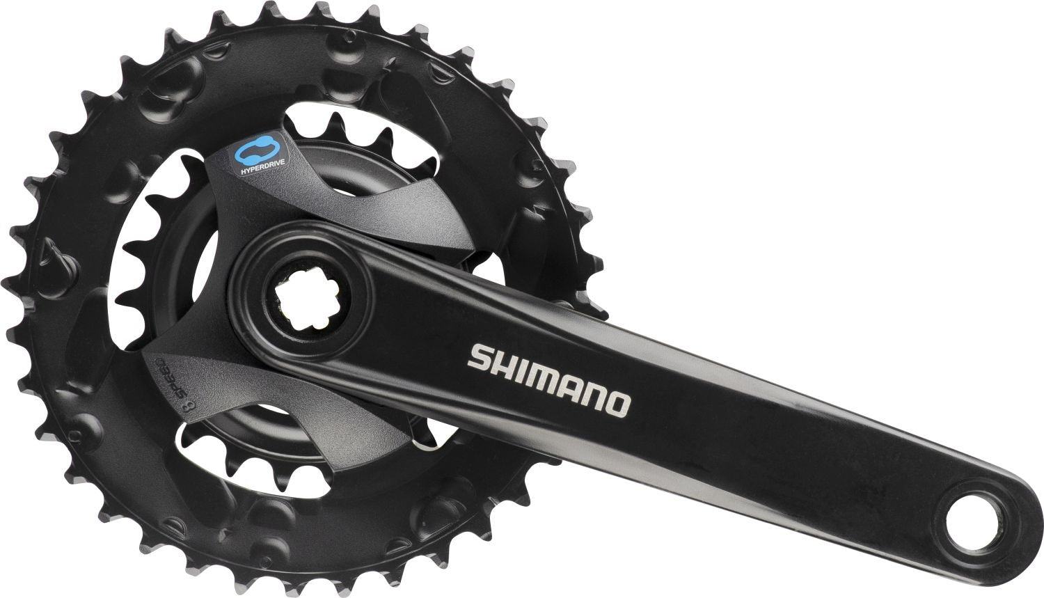 Shimano Kurbelgarnitur FC-M315 2x7/8 - Liquid-Life