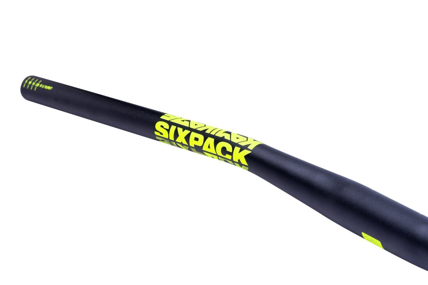 Sixpack Kamikaze 780 X 31.8 Lenker - Liquid-Life #Wähle Deine Farbe_black/neon-yellow