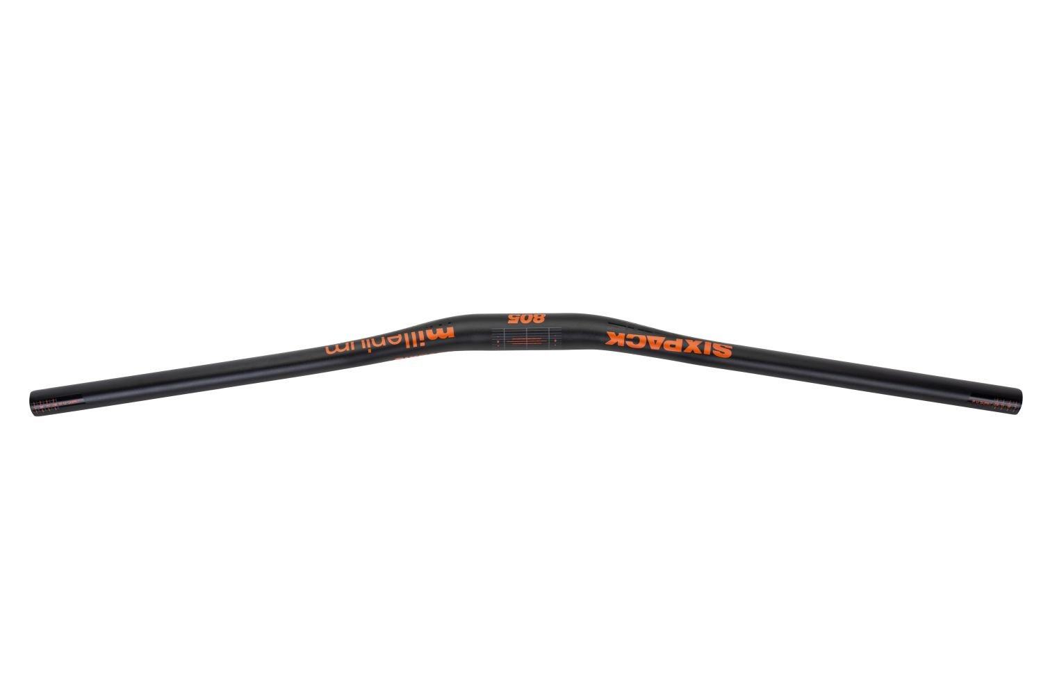 Sixpack Millenium 805 X 31.8 Rise:30 Lenker - Liquid-Life #Wähle Deine Farbe_Black/Orange