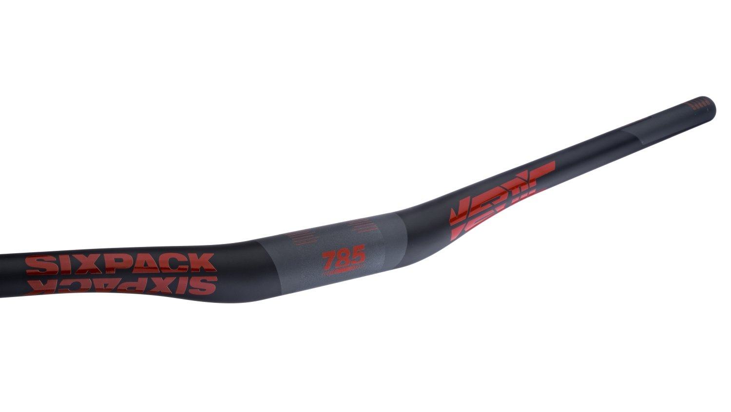 Sixpack Vertic 785 X 35 Rise:20 Carbon - Liquid-Life #Wähle Deine Farbe_Black/Red