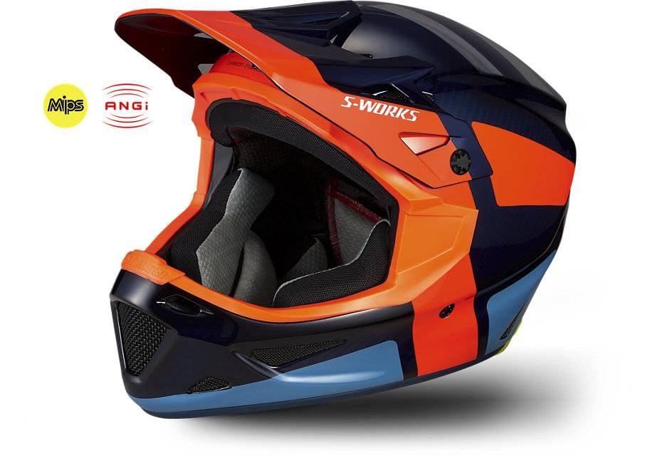 Specialized S-Works Dissident mit ANGi - Liquid-Life #Wähle Deine Farbe_carbon blue/rocket red