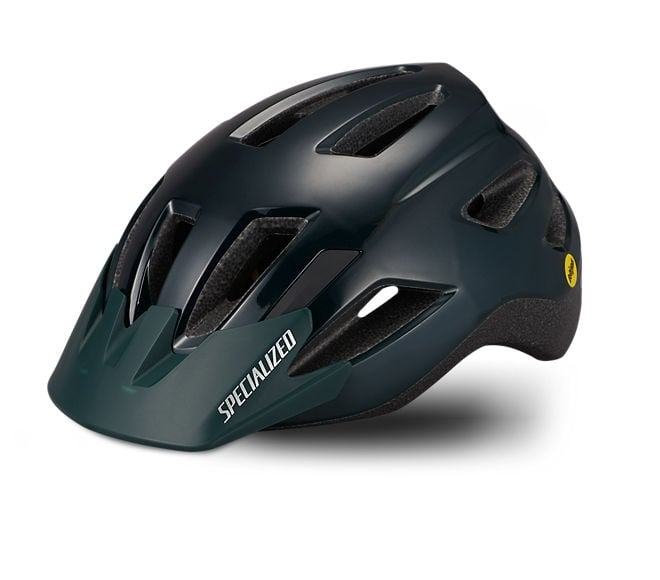 Specialized Shuffle Child LED Helmet Mips - Liquid-Life #Wähle Deine Farbe_Gloss Forest Green/Oasis