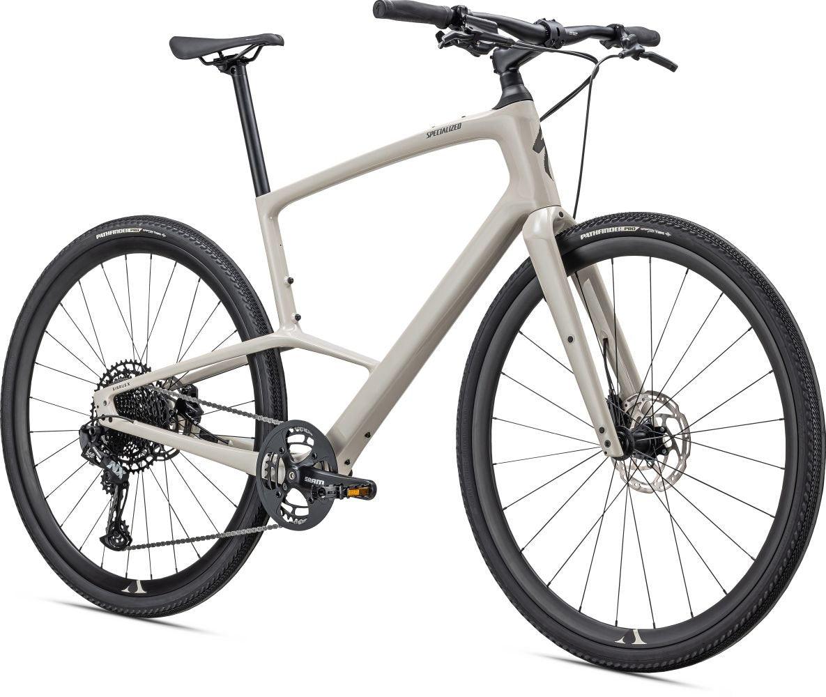 Specialized Sirrus X 5.0 White Mountains/Gunmetal 2023 - Liquid-Life