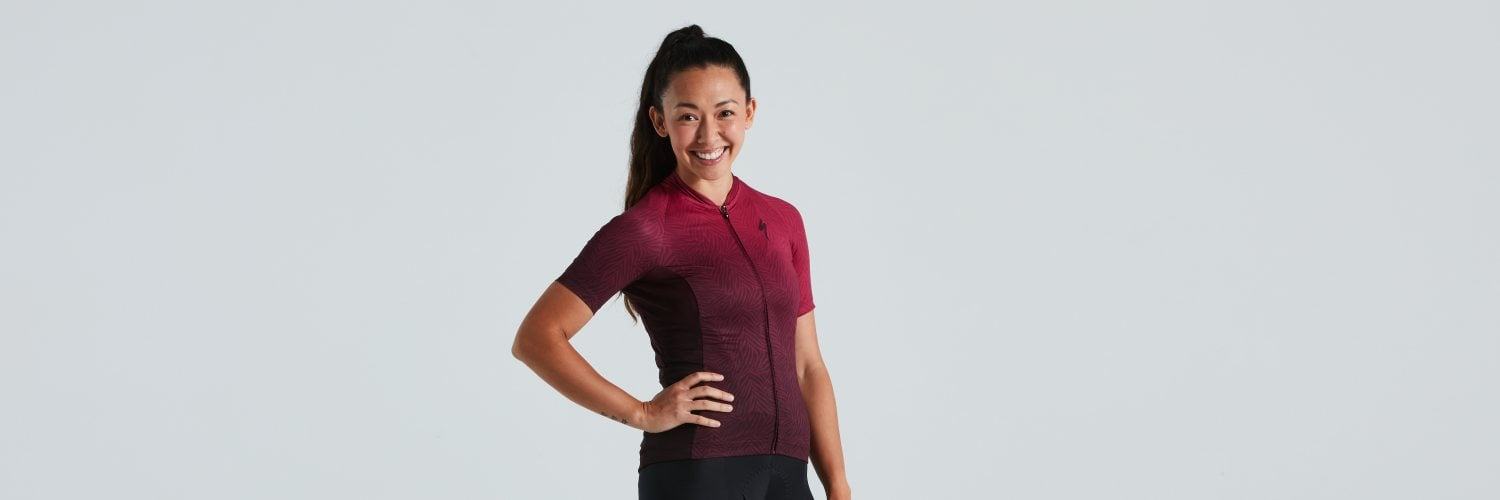 Specialized Sl Jersey SS Wmn - Liquid-Life #Wähle Deine Farbe_Ruby Wine