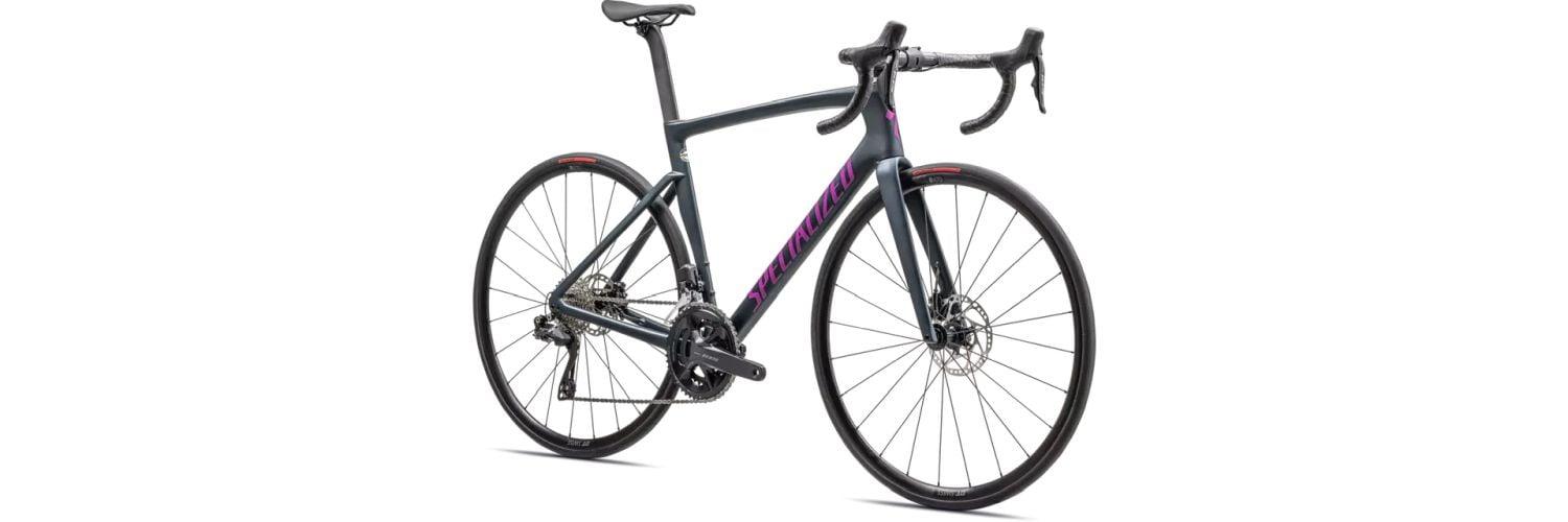 Specialized Tarmac SL7 Comp - Shimano 105 Di2 Satin Metallic Deep Lake/Purple Orchid 2023 - Liquid-Life