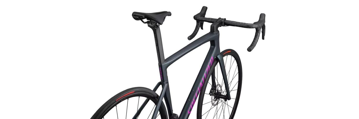 Specialized Tarmac SL7 Comp - Shimano 105 Di2 Satin Metallic Deep Lake/Purple Orchid 2023 - Liquid-Life