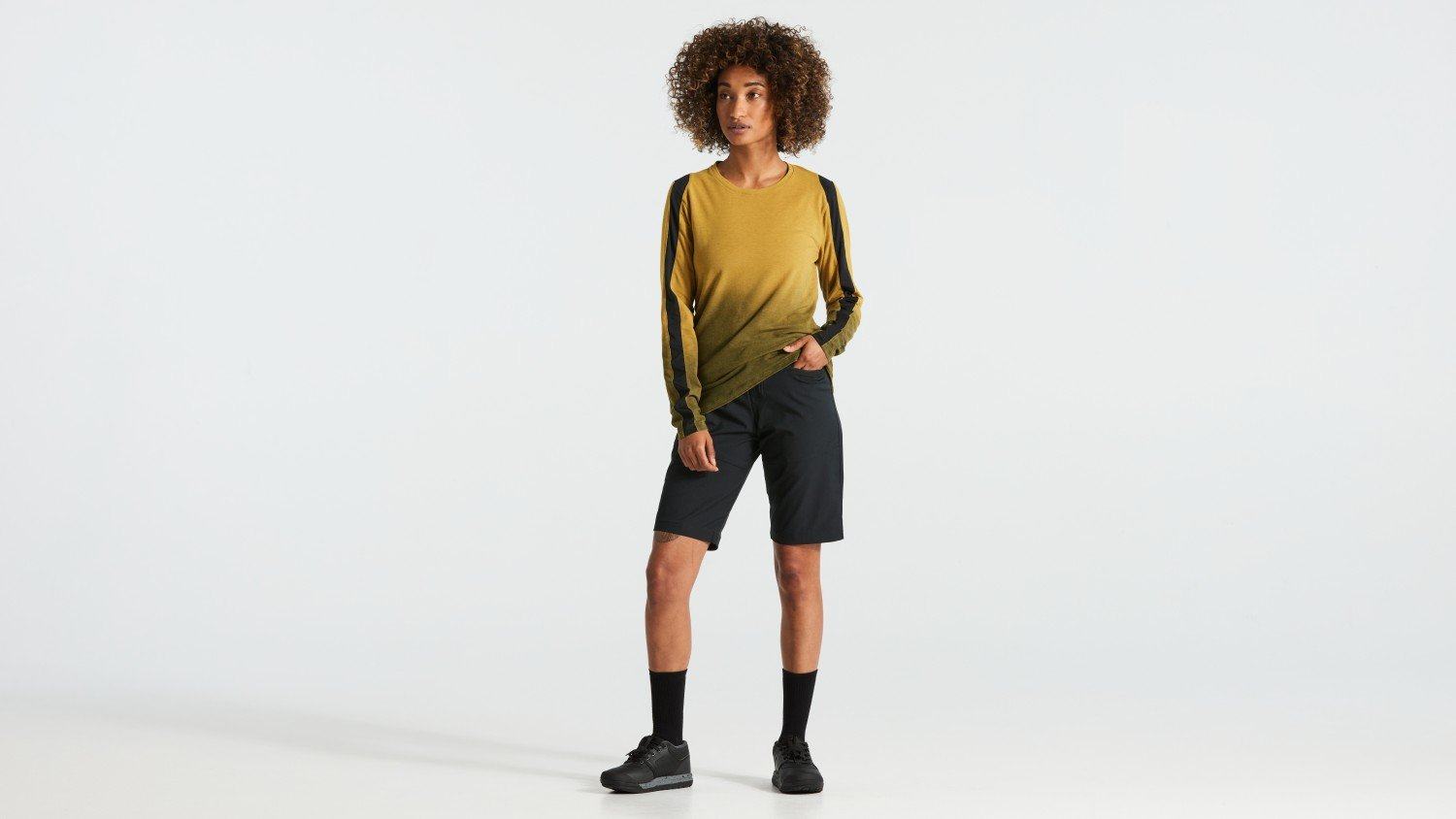 Specialized Trail Jersey LS Wmn - Liquid-Life #Wähle Deine Farbe_Harvest Gold Spray