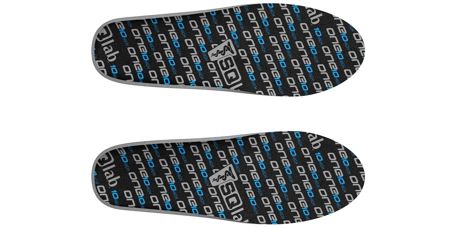 SQ-lab Insoles ONE10 high - Liquid-Life #Wähle Deine Farbe_Black