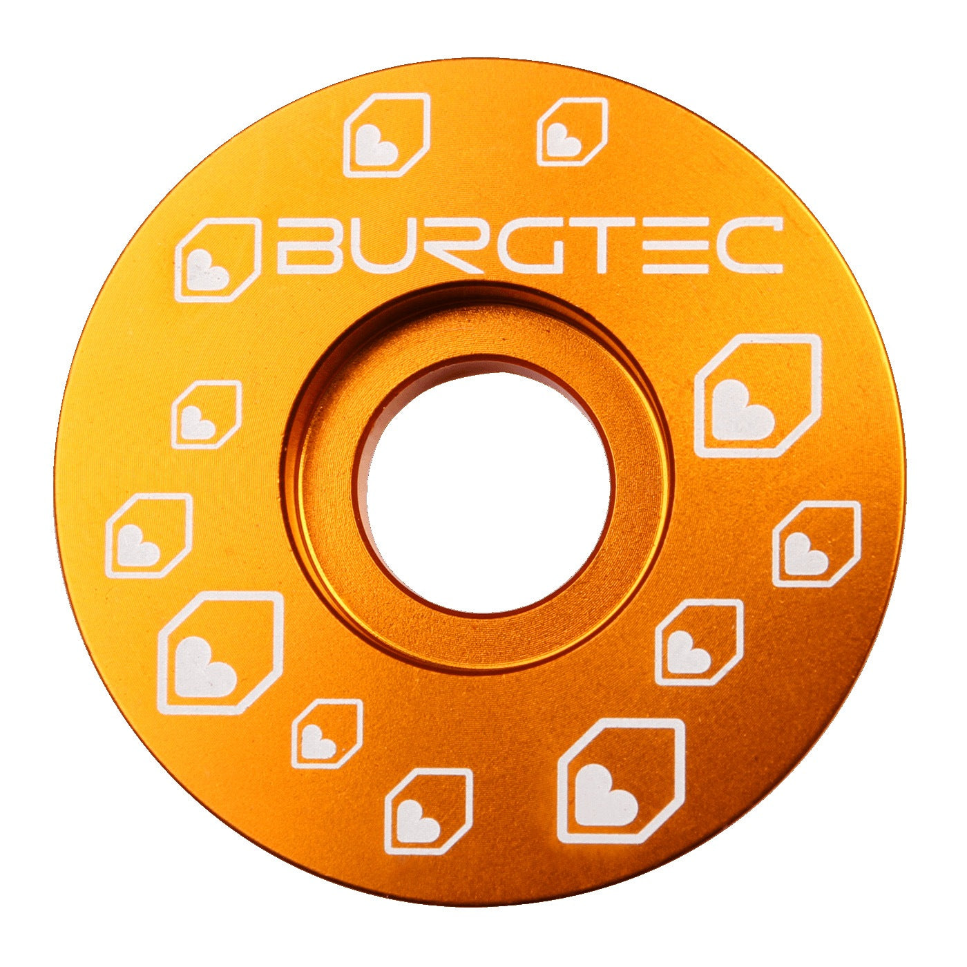 Burgtec Top Cap - Liquid-Life #Wähle Deine Farbe_Iron Bro Orange