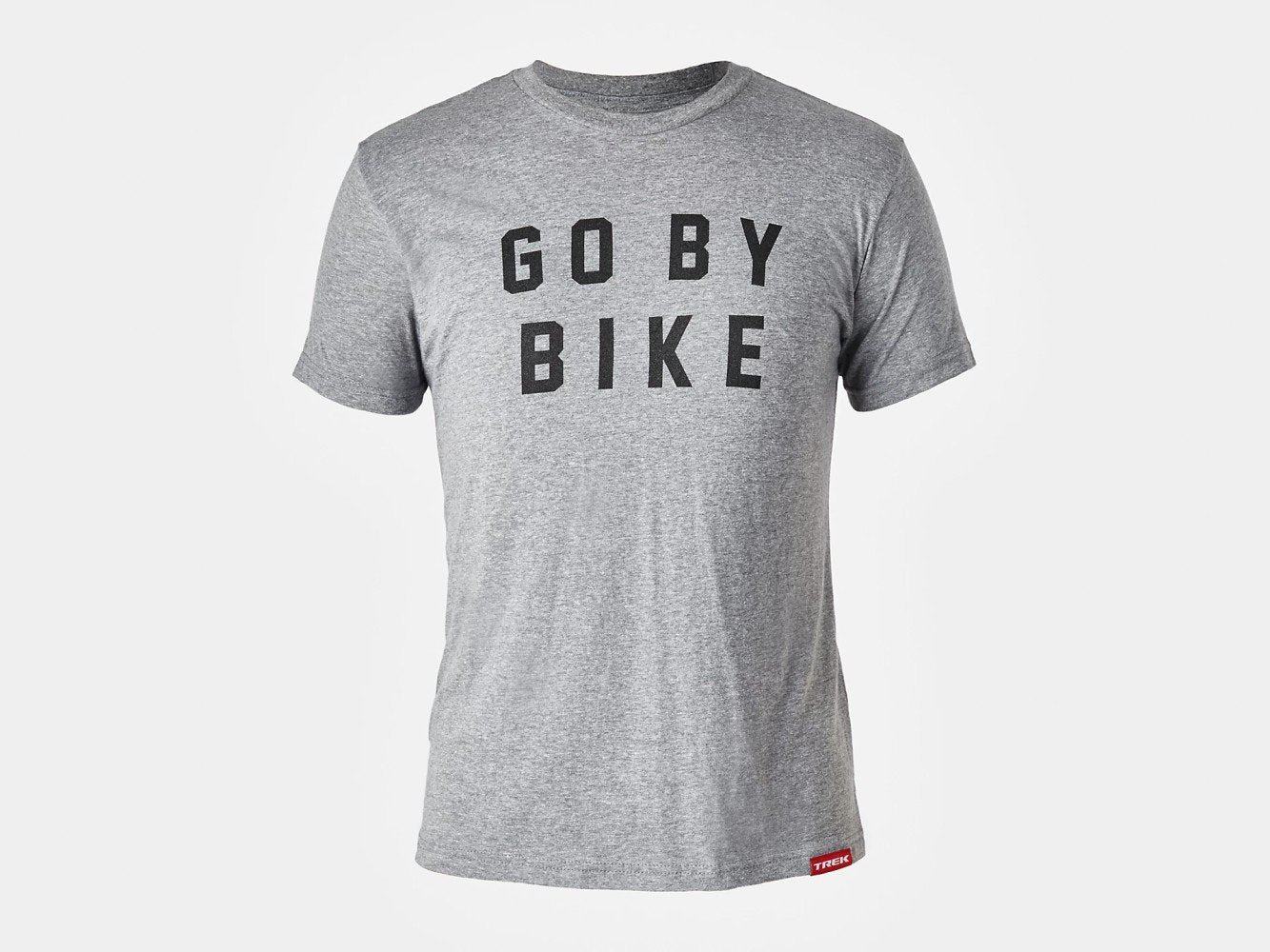 Trek Go By Bike T-Shirt - Liquid-Life #Wähle Deine Farbe_Grey