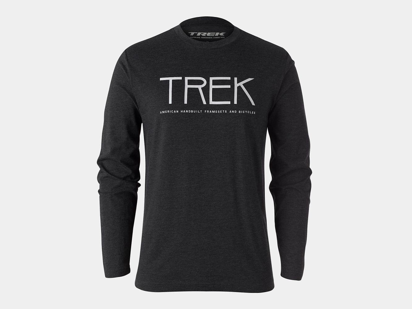 Trek Vintage Logo Langarmshirt - Liquid-Life #Wähle Deine Farbe_Black