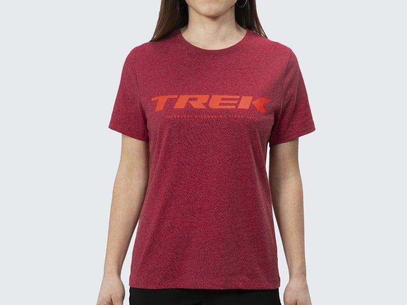 Trek Women's T-Shirt - Liquid-Life #Wähle Deine Farbe_Red Heather