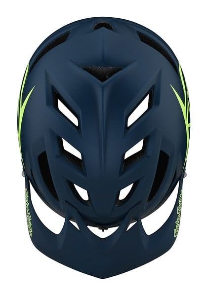 Troy Lee Designs A1 Helm Drone - Liquid-Life #Wähle Deine Farbe_Marine / Green