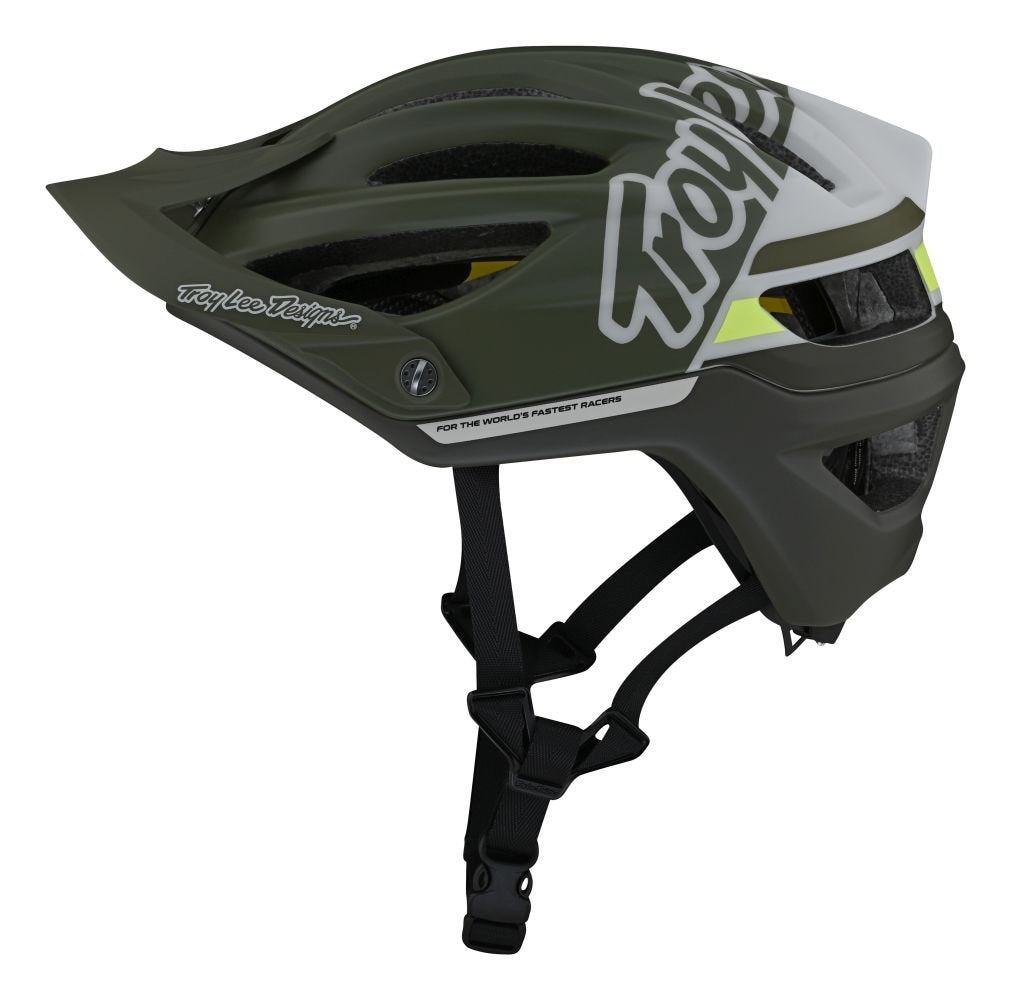 Troy Lee Designs A2 MIPS Helm Silhouette - Liquid-Life #Wähle Deine Farbe_green