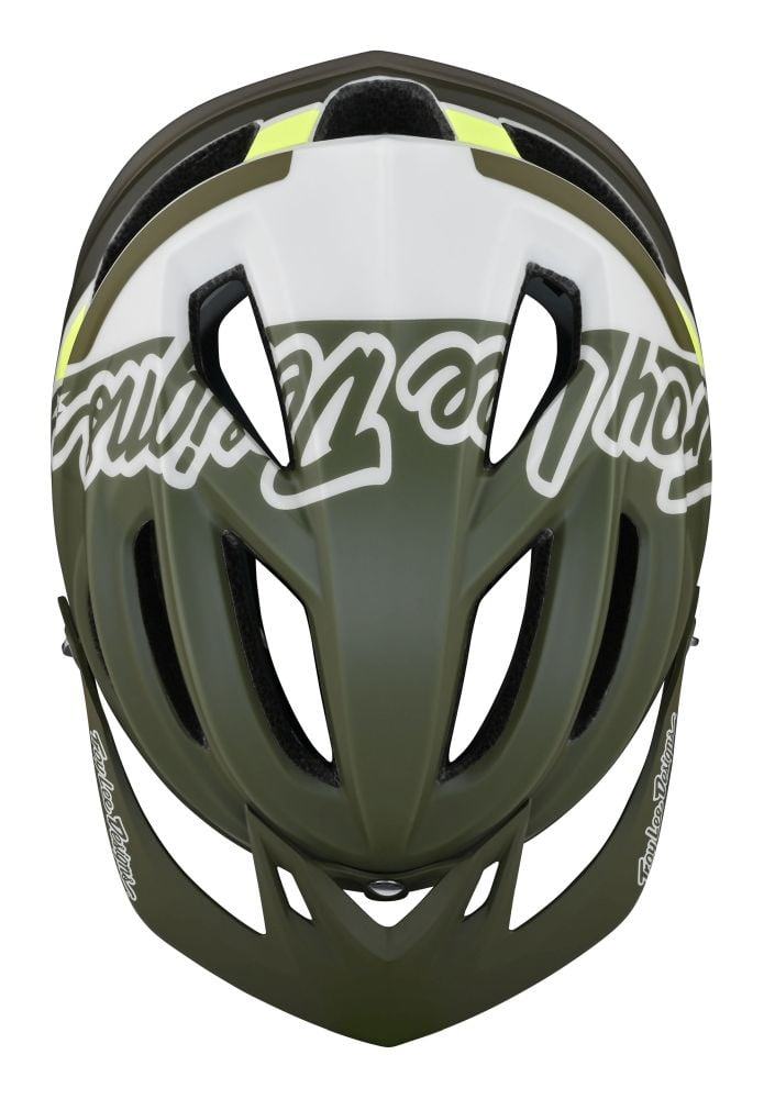 Troy Lee Designs A2 MIPS Helm Silhouette - Liquid-Life #Wähle Deine Farbe_green