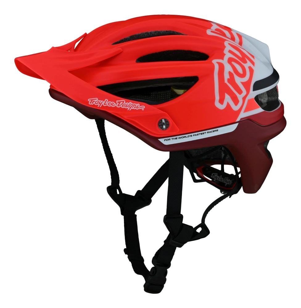 Troy Lee Designs A2 MIPS Helm Silhouette - Liquid-Life #Wähle Deine Farbe_red