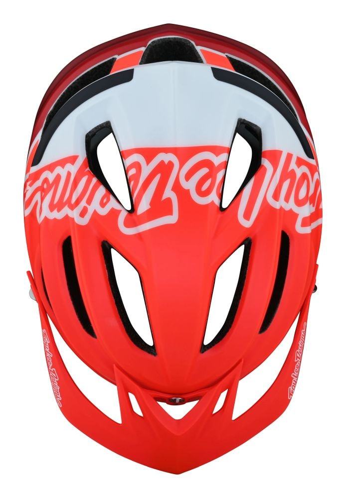 Troy Lee Designs A2 MIPS Helm Silhouette - Liquid-Life #Wähle Deine Farbe_red