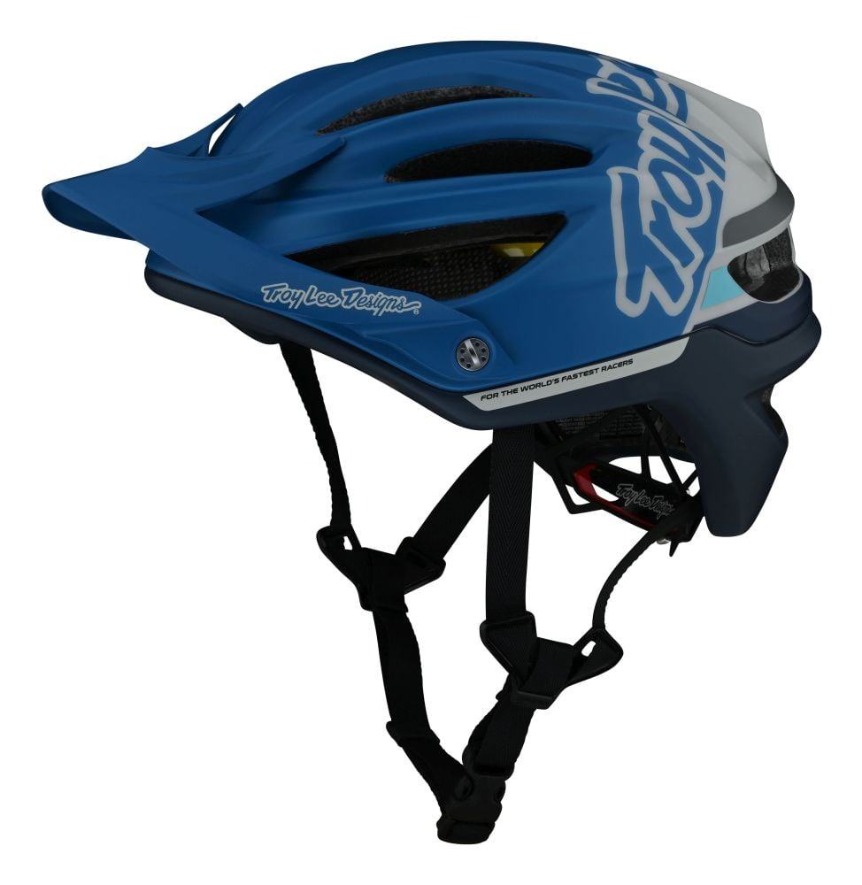 Troy Lee Designs A2 MIPS Helm Silhouette - Liquid-Life #Wähle Deine Farbe_blue