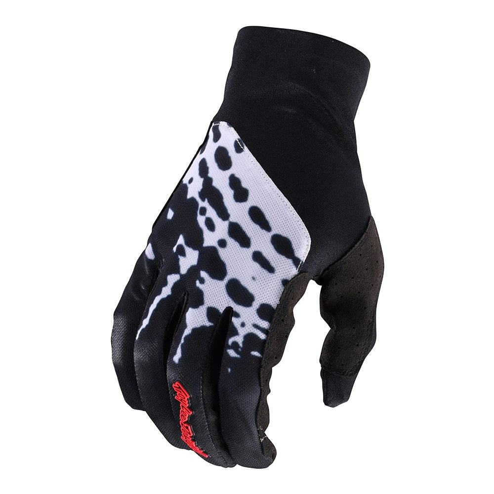 Troy Lee Designs Flowline Glove Big Spin - Liquid-Life #Wähle Deine Farbe_Black / White